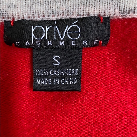 Prive 100% Cashmere Sweater - Picture 3 of 4